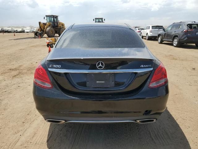 2016 Mercedes-Benz C 300 4matic