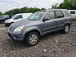 Honda crv salvage cars for sale: 2005 Honda CR-V SE