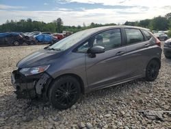 Salvage cars for sale from Copart Candia, NH: 2018 Honda FIT Sport