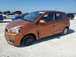 Salvage cars for sale at Arcadia, FL auction: 2018 Mitsubishi Mirage ES