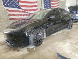 Salvage cars for sale at Columbia, MO auction: 2022 Tesla Model 3