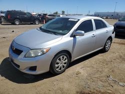 Salvage cars for sale at Brighton, CO auction: 2009 Toyota Corolla Base