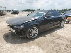 Salvage cars for sale at Houston, TX auction: 2013 Audi A4 Premium Plus