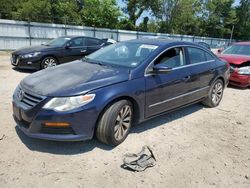 Salvage cars for sale at Hampton, VA auction: 2012 Volkswagen CC Sport