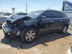 Chevrolet salvage cars for sale: 2017 Chevrolet Traverse LT