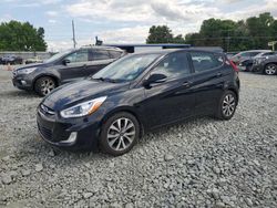 Salvage cars for sale from Copart Mebane, NC: 2015 Hyundai Accent GLS