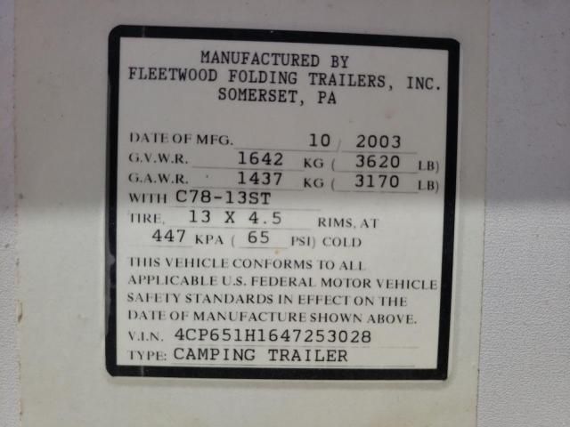 2004 Fleetwood Trailer