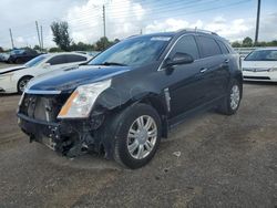 Salvage cars for sale at Miami, FL auction: 2012 Cadillac SRX Luxury Collection