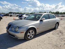 Salvage cars for sale at Houston, TX auction: 2000 Jaguar S-Type