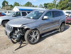 Salvage cars for sale at Wichita, KS auction: 2018 Jeep Grand Cherokee Limited