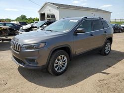 Salvage cars for sale from Copart Portland, MI: 2019 Jeep Cherokee Latitude Plus