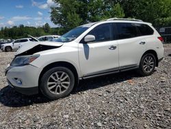 Salvage cars for sale at Candia, NH auction: 2016 Nissan Pathfinder S
