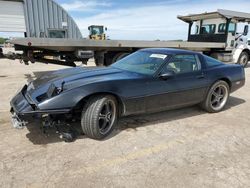 Salvage cars for sale at Wichita, KS auction: 1985 Chevrolet Corvette