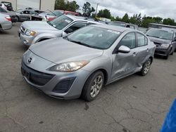 Salvage cars for sale at Woodburn, OR auction: 2011 Mazda 3 I