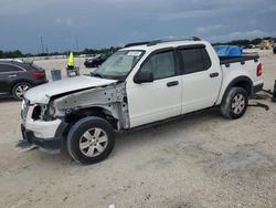 Salvage cars for sale at Arcadia, FL auction: 2010 Ford Explorer Sport Trac XLT