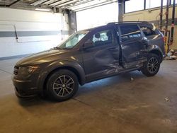 Salvage cars for sale at Wheeling, IL auction: 2017 Dodge Journey SE
