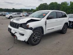 Salvage cars for sale at Glassboro, NJ auction: 2017 Jeep Grand Cherokee Trailhawk