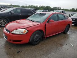 Salvage cars for sale at Louisville, KY auction: 2010 Chevrolet Impala LS