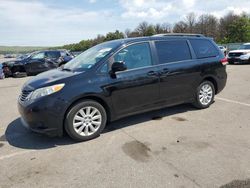 Salvage cars for sale at Brookhaven, NY auction: 2011 Toyota Sienna LE