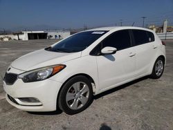 KIA Forte lx salvage cars for sale: 2016 KIA Forte LX