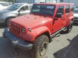 Salvage cars for sale at Vallejo, CA auction: 2014 Jeep Wrangler Unlimited Rubicon