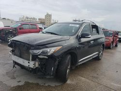 Salvage cars for sale at New Orleans, LA auction: 2020 Infiniti QX60 Luxe