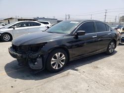 Salvage cars for sale at Sun Valley, CA auction: 2015 Honda Accord LX