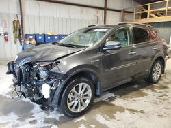 Toyota salvage cars for sale: 2018 Toyota Rav4 HV Limited