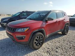 Salvage cars for sale at Temple, TX auction: 2019 Jeep Compass Trailhawk