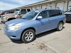 Toyota Highlander salvage cars for sale: 2008 Toyota Highlander