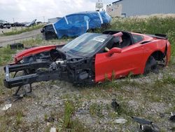 Salvage vehicles for parts for sale at auction: 2016 Chevrolet Corvette Stingray 1LT