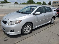 Toyota Corolla salvage cars for sale: 2010 Toyota Corolla Base