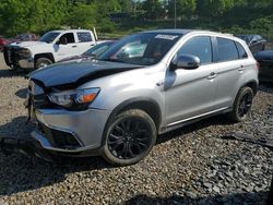 Salvage cars for sale from Copart West Mifflin, PA: 2018 Mitsubishi Outlander Sport ES