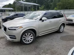 Salvage cars for sale at Savannah, GA auction: 2016 Volvo XC90 T6