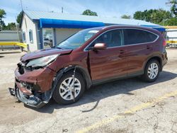 Salvage cars for sale at Wichita, KS auction: 2015 Honda CR-V EXL