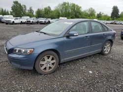 Salvage cars for sale at auction: 2007 Volvo S40 2.4I