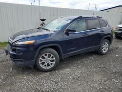 Salvage cars for sale at Albany, NY auction: 2016 Jeep Cherokee Latitude