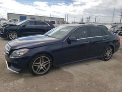 Salvage cars for sale at Haslet, TX auction: 2015 Mercedes-Benz E 350 4matic