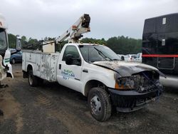 Salvage trucks for sale at Lufkin, TX auction: 2001 Ford F450 Super Duty