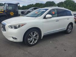 Vehiculos salvage en venta de Copart Assonet, MA: 2013 Infiniti JX35