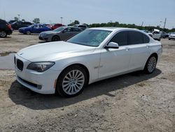 Salvage cars for sale at Indianapolis, IN auction: 2012 BMW 750 XI