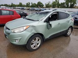 Salvage cars for sale at Bridgeton, MO auction: 2013 Hyundai Tucson GLS