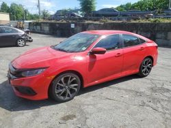 Salvage cars for sale at Marlboro, NY auction: 2020 Honda Civic Sport