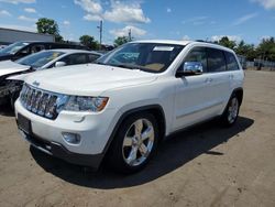 Jeep Grand Cherokee Overland salvage cars for sale: 2013 Jeep Grand Cherokee Overland