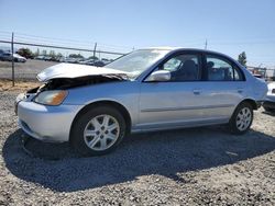 Honda Civic salvage cars for sale: 2003 Honda Civic EX