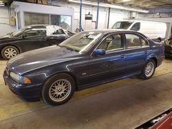 Salvage cars for sale at Wheeling, IL auction: 2002 BMW 525 I Automatic