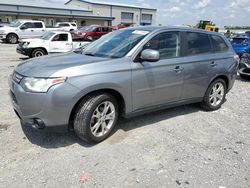 Salvage cars for sale from Copart Earlington, KY: 2014 Mitsubishi Outlander SE