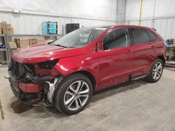 Salvage cars for sale at Milwaukee, WI auction: 2016 Ford Edge Sport