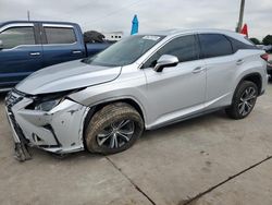 Salvage cars for sale at Grand Prairie, TX auction: 2017 Lexus RX 350 Base