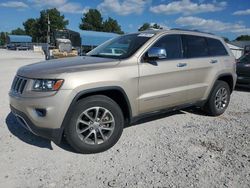 Salvage cars for sale at Prairie Grove, AR auction: 2014 Jeep Grand Cherokee Limited